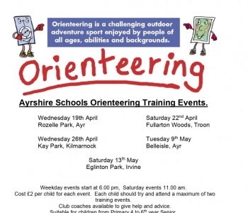Ayrshire School Orienteering Training , Shelagh Nichol