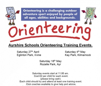 Ayrshire Schools Orienteering Training , Bob Cherry 