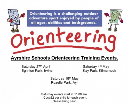 Ayrshire Schools Orienteering Training 